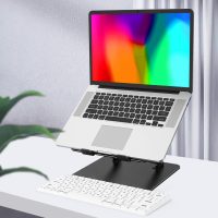 Adjustable Laptop Stand for Desk, Metal Foldable Laptop Riser, Portable Laptop Holder Mount, Ventilated Cooling Computer Notebook Stand Compatible with 10-15.6” Laptops - Image 7