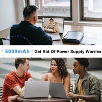 2025 Laptop Computer 14 Inch Win 11 256GB SSD Up to 1TB SSD Expand Laptops Celeron N4020 Up to 2.8Ghz 1920x1080 FHD Dual WiFi BT4.2 with Webcam Keyboard Protect Flim for Business Student-Gray - Image 6