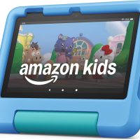 Amazon Fire 7 Kids tablet (newest model) ages 3-7. Top-selling 7" kids tablet on Amazon. Includes ad-free and exclusive content, easy parental controls, 10-hr battery, 16 GB, Blue - Image 2