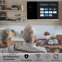 SYLVOX 22'' Smart 12 Volt TV Digital Video Disc Combo FHD 1080P Android 11.0, with ARC CEC WiFi Wireless Connection, for Home, RV Camper, and Mobile Use(Limo Series),Black - Image 5