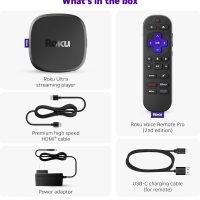 Roku Ultra - Ultimate Streaming Player - 4K Streaming Device for TV with HDR10+, Dolby Vision & Atmos - Bluetooth & Wi-Fi 6- Rechargeable Voice Remote Pro with Backlit Buttons - Free & Live TV - Image 6