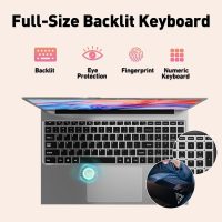 2025 Latest 15.6" Laptop Compatible with Windows 11, i7-6500U Processor, 16GB RAM, 512GB SSD, 1080p FHD Display, Backlit Keyboard, WiFi5, Bluetooth5, Fingerprint, Webcam, Mini-HDMI, TF Card Slot, Grey - Image 5