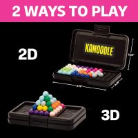 Educational Insights Kanoodle 3D Brain Teaser Puzzle Game, Featuring 200 Challenges, Easter Basket Stuffers for Kids, Gift for Ages 7+ - Image 6
