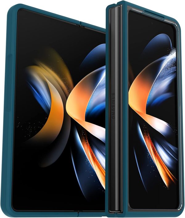 OtterBox Thin Flex Series case for The Samsung Z FOLD4 - Pacific Reef (Blue)