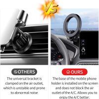 MaserWeller Car Phone Holder for Honda HR-V 2023-2025 Accessories/CR-V 2023 2024 2025 Accessories 7/9-inch Screen Fixed Clip, Phone Mount Compatible with MagSafe, 360° Rotation Cell Phone Holder - Image 6
