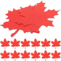 20Pcs Glitter Paper Maple Leaves Cutouts Decorative Fall Leaf Paper Cuts for Autumn Home Decor Craft Projects Thanksgiving Decorations and Fall Decor - Image 9