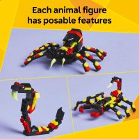 LEGO Creator 3 in 1 Wild Animals Surprising Spider Toy - Building Toy with 3 Build Options, Spider, Scorpion, or Snake - Animal Figures for Kids, Boys & Girls, Ages 7+ - Gift Idea for Birthday - 31159 - Image 4