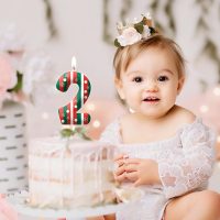 Christmas Themed Birthday Candles for Cake, Number 4th Candle, Happy Birthday Cake Topper for Boys Girls, Christmas Birthday Party Decorations Supplies Gifts - Image 7