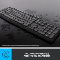 Logitech MK235 Wireless Keyboard and Mouse Combo for Windows, USB Receiver, Long Battery Life, Laptop and PC Keyboard and Mouse Wireless - Image 5