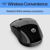 HP X3000 G3 Wireless Mouse - Black, 15-Month Battery, Side Grips for Control, Travel-Friendly, Blue LED, Powerful 1600 DPI Optical Sensor, Compatible with Wins PC/Laptop, Mac, Chromebook (683N7AA) - Image 3