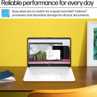 HP 16GB RAM Laptop with Free Microsoft 365 | 1.2TB Storage (256GB Hard Drive and 1TB Cloud) | Intel 4-Core | Windows 11 | Lightweight Design | Slim & Powerful | No Earbuds - Image 4