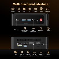 Beelink Mini PC, AMD Ryzen 5500U (6C/12T, Up to 4.0GHz), 16GB DDR4 500GB M.2 NVME SSD, Mini Computer Support 2.5G LAN/Triple Display/USB3.2/WiFi6/BT5.2 Home/Office Micro Desktop Computer - Image 7