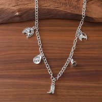 Silver Plated Skull Earrings for Women - Chain Design Silver Plated Skull Earrings, Personalized Hypoallergenic Non Tarnish Earrings, Christmas Birthday Gifts Trendy Jewelry - Image 6