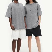 Arssm 3 Pack Men Oversized T Shirts Vintage Tee Loose Fit Short Sleeve Casual Streetwear Baggy Washed Unisex Tops - Image 6