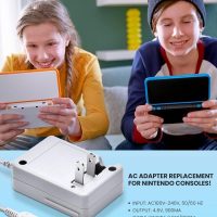 3DS Charger, VOYEE 3DS Charger Compatible with Nintendo 3DS/ DSi/DSi XL/ 2DS/ 2DS XL/New 3DS 100-240V Wall Plug Adapter - Image 7