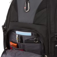 SwissGear 1900 Scansmart TSA 17 Laptop Backpack, Grey/Black, 19-Inch - Image 6