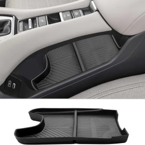 CDEFG 2023 2024 2025 2026 HR-V Center Console Organizer Tray for 2023-2026 Honda HR-V Lower Console Tray Storage Box Floor Tray Sunglasses Holder 2025 2026 HR-V Interior Accessories (Lower Console)