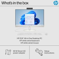 HP 24 inch All-in-One Desktop PC, FHD Display, AMD Ryzen 7 7730U, 16 GB RAM, 512 GB SSD, AMD Radeon Graphics, Windows 11 Home, 24-cr0032 (2024) - Image 9