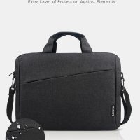 Lenovo Laptop Carrying Case T210, 15.6-Inch Laptop and Tablet, Sleek Design, Durable and Water-Repellent Fabric, Business or School, GX41L83769 Casual Toploader - Eco Black - Image 3