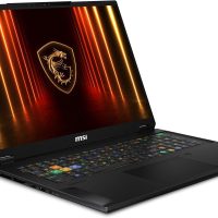 MSI Stealth 18 HX AI 18” 240Hz QHD+ Gaming Laptop: Intel Ultra 9-275HX, NVIDIA Geforce RTX 5070Ti, 64GB DDR5, 2TB NVMe SSD, Wi-Fi 7, Win 11 Pro: Black A2XWHG-029US - Image 2