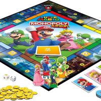 Monopoly Junior Super Mario Edition Board Game, Fun Kids' Ages 5 and Up, Explore The Mushroom Kingdom as Mario, Peach, Yoshi, or Luigi (Amazon Exclusive) - Image 16