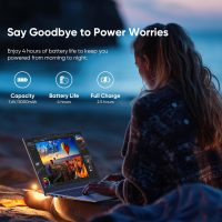 15.6 inch Win11 Laptop Computer, 1920x1080 IPS Screen, 12GB DDR5 RAM / 512GB SSD, N95(Beats N5095) Processor Notebook PC, Support Fingerprint, WiFi 5, BT, Full Size Keyboard - Image 6