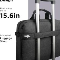 Lenovo Laptop Carrying Case T210, 15.6-Inch Laptop and Tablet, Sleek Design, Durable and Water-Repellent Fabric, Business or School, GX41L83769 Casual Toploader - Eco Black - Image 6