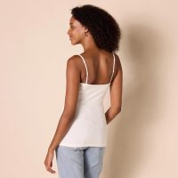 Amazon Essentials Women's Slim-Fit Knit V-Neck Layering Cami (Available in Plus Size), Pack of 4 - Image 3