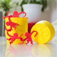 Spin Master Games, Barrel of Monkeys, Retro Linking Fun for Preschoolers, Family Games, 1 & Up Players, for Ages 3 & Up - Image 3