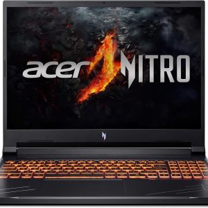 acer Nitro V Gaming Laptop | AMD Ryzen 7 8845HS Octa-Core AI Capable Processor | NVIDIA GeForce RTX 4060 GPU | 16" WUXGA IPS 165Hz Display | 16GB DDR5 | 1TB Gen 4 SSD | Wi-Fi 6E | ANV16-41-R5J0