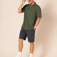 Amazon Essentials Men's Regular-Fit Cotton Pique Polo Shirt (Available in Big & Tall) - Image 5