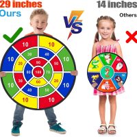 BooTaa 29" Large Dart Board for Kids, Kids Dart Board with Sticky Balls, Boys Toys, Indoor/Sport Outdoor Fun Party Play Game Toys, Birthday Gifts for 3 4 5 6 7 8 9 10 11 12 Year Old Boys Girls - Image 2