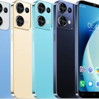 Cheap Mobile Phones, 5.0" IPS Display, Android 9.0, Dual SIM Dual Camera, Quad Core, 16GB ROM【Expandable up to 128GB】, Support WiFi/Bluetooth/FM, Face Unlocked Phones (Reno9pro-Blue) - Image 2