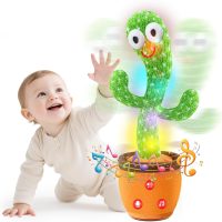 Dancing Talking Cactus Toy for Baby Toddler, Boys Girls Gifts Singing Mimicking Recording Repeating What You Say Baby Toys with 120 English Songs (Adjustable Volume) - Image 8