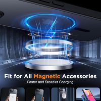 SPIDERCASE Designed for iPhone 16e Case, Magnetic Translucent Matte Case with 2PCS Tempered Glass Screen Protector Anti-Scratch Anti-Fingeprint Slim Phone Case for iPhone 16E 2025 6.1'', Black - Image 5