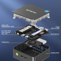 GMKtec G3 Plus Mini PC, Intel Twin Lake N150(Upgraded N100) 16GB RAM 512GB M.2 2280 SSD, Mini Desktop Computer Dual HDMI/WiFi6/BT5.2 - Image 5