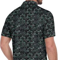 ZITY Men's Golf Shirts Short Sleeve Moisture Wicking Performance Print Patterns Casual Collared Golf Polo Shirt for Men - Image 2