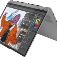 Lenovo Yoga 7 7i 2-in-1 Laptop (16" FHD+ Touchscreen, AMD Ryzen 7 8840HS (Beat i7-1355U), 16GB DDR5 RAM, 1TB SSD) AI PC, Backlit, Fingerprint, FHD IR Webcam, Win 11 Pro w/ Copilot, Arctic Grey - Image 8