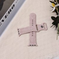 2 Pack Floral Engraved Watch Band Compatible with Apple Watch Band 38mm 40mm 41mm 42mm 44mm 45mm 46mm 49mm for Women, Silicone Rose Flower Pattern Sport Band for iWatch Series 10 9 8 7 6 5 4 3 2 1 SE - Image 5