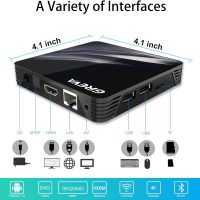 GREVA Android TV Box 11.0 4K Android Box 4GB RAM 32GB ROM with 2.4G/5G Dual WiFi and BT 5.0 Smart TV Box Amlogic S905W2 Support 1080P Ultra HDR 4K Streaming Media Player - Image 2