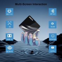 GREVA Android TV Box 11.0 4K Android Box 4GB RAM 32GB ROM with 2.4G/5G Dual WiFi and BT 5.0 Smart TV Box Amlogic S905W2 Support 1080P Ultra HDR 4K Streaming Media Player - Image 5
