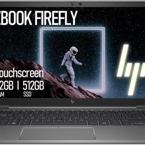 HP ZBook Firefly 14 G7 14" FHD Touchscreen Mobile Workstation Laptop, Quad-Core i5-10210, 32GB DDR4, 512GB SSD, Backlit Keyboard, Windows 11 Pro (Renewed)
