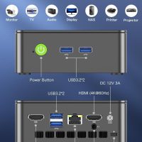 GMKtec G3 Plus Mini PC, Intel Twin Lake N150(Upgraded N100) 16GB RAM 512GB M.2 2280 SSD, Mini Desktop Computer Dual HDMI/WiFi6/BT5.2 - Image 4