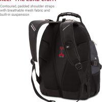 SwissGear 1900 Scansmart TSA 17 Laptop Backpack, Grey/Black, 19-Inch - Image 5