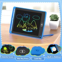 4 Pack LCD Writing Tablet for Kids, 8.5 Inch Colorful Doodle Board Drawing Tablet, Educational Learning Toys Birthday Gifts for Boys Girls Age 3 4 5 6 7 8 - Image 3