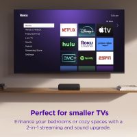 Roku Streambar SE | 2-in-1 TV Soundbar with Built-in 4K/HD/HDR Streaming, Premium Speakers, & Enhanced Speech Clarity for Crisp, Clear Dialogue - Quick Guided Simple Setup - Image 7
