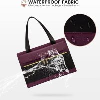 LOVEVOOK Laptop Bag for Women 15.6 Inch Tote Work Professional Leather Computer Briefcase Waterproof Handbag Shoulder Large Capacity Business Teacher Office Crossbody Purse - Image 5