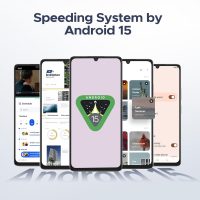 DOOGEE Note 58 Android 15 Unlocked Cellphone,32GB+128GB/2TB Expand Cell Phone with 6.75" HD+ Waterdrop Screen, 6250mah Battery,4G Dual Sim Unlocked Smartphone,Widevine L1/NFC/OTG/Face Unlock, Black - Image 2
