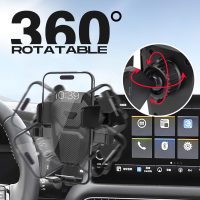Car Phone Holder for 2023-2025 Honda HR-V Accessories,Adjustable GPS HR-V Phone Mount for 9-inch Screen,Hands-Free Ultra Stable HRV Air Vent Phone Stand - Image 4