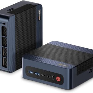 Mini PC M4 AMD Ryzen 7 7840HS, 32GB DDR5 1TB SSD, Win 11 Pro Mini Desktop Computers, Dual 2.5G LAN/USB4/HDMI/DP, WiFi 6/BT 5.2, Gaming & Business Small Form Factor PC